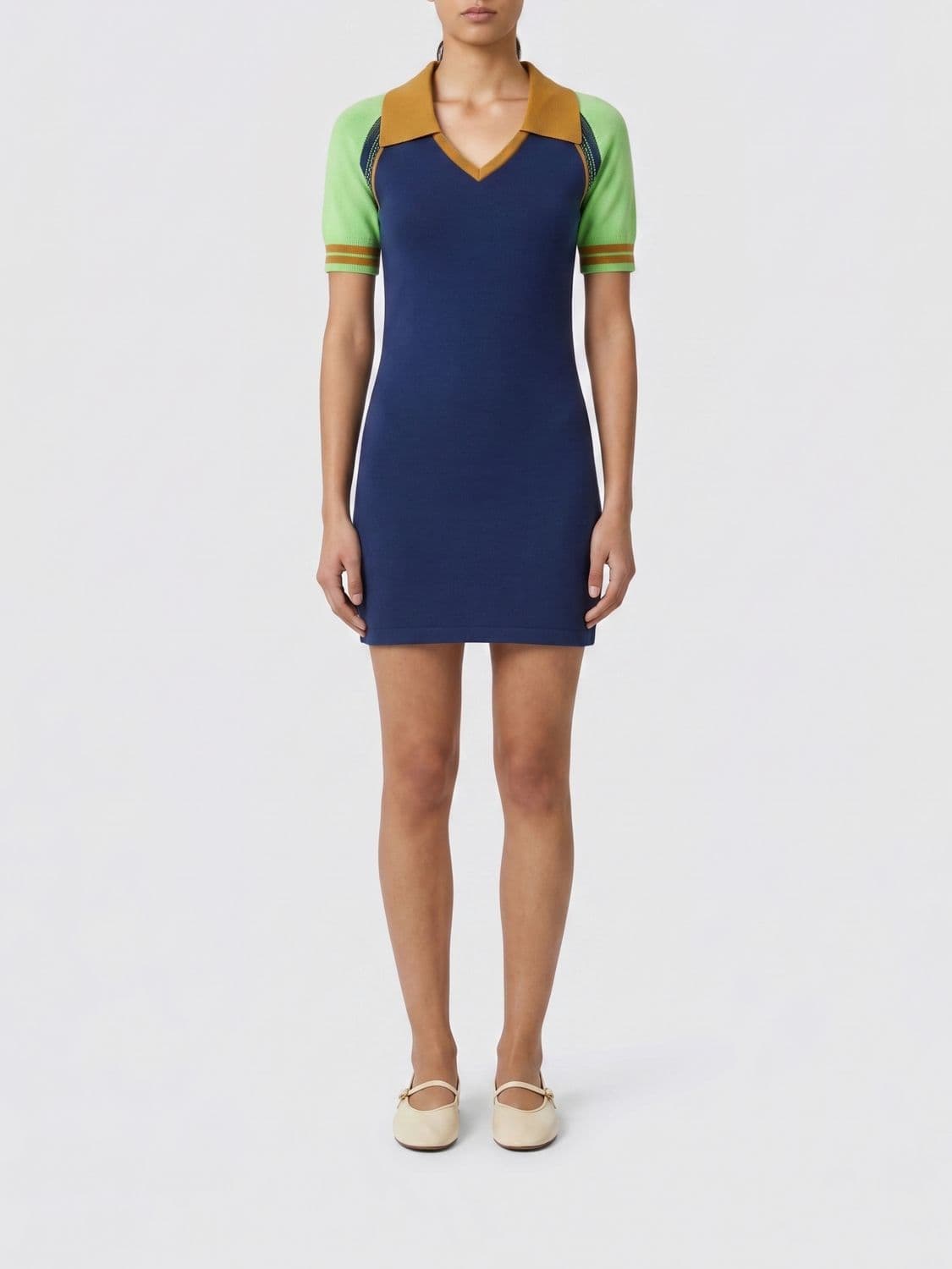 Guest In Residence Knit Ace Polo Dress