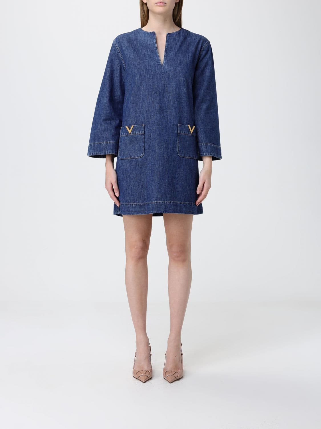 Valentino Denim Mini Dress