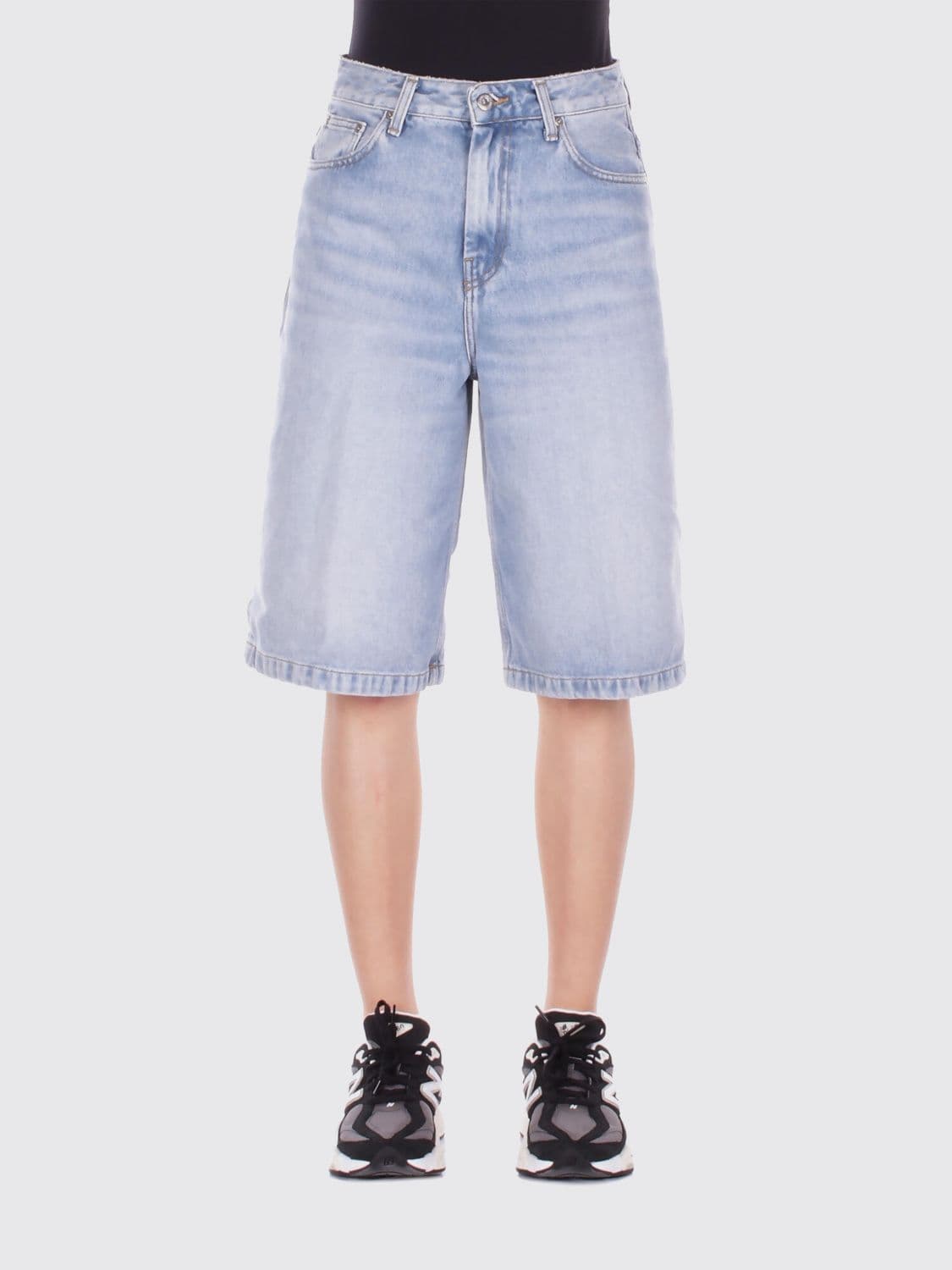 Carhartt Wip Cotton Denim Shorts · S