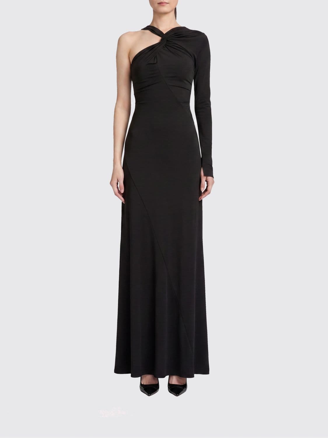 Victoria Victoria Beckham One-Shoulder Jersey Dress