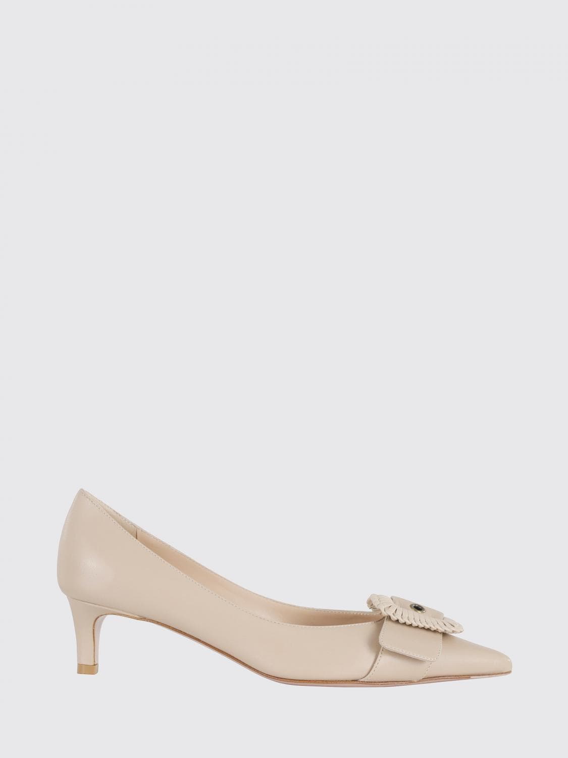 Roberto Festa Sirio Leather Pumps With Buckle
