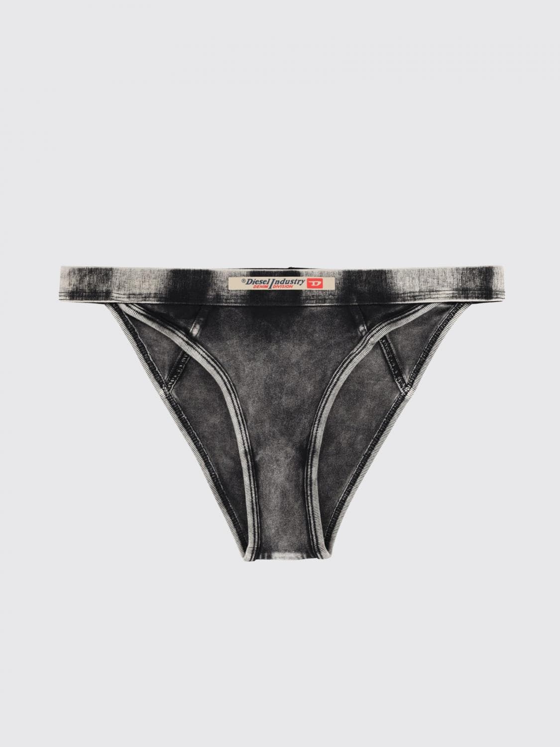 Diesel Denim Effect Cotton Briefs