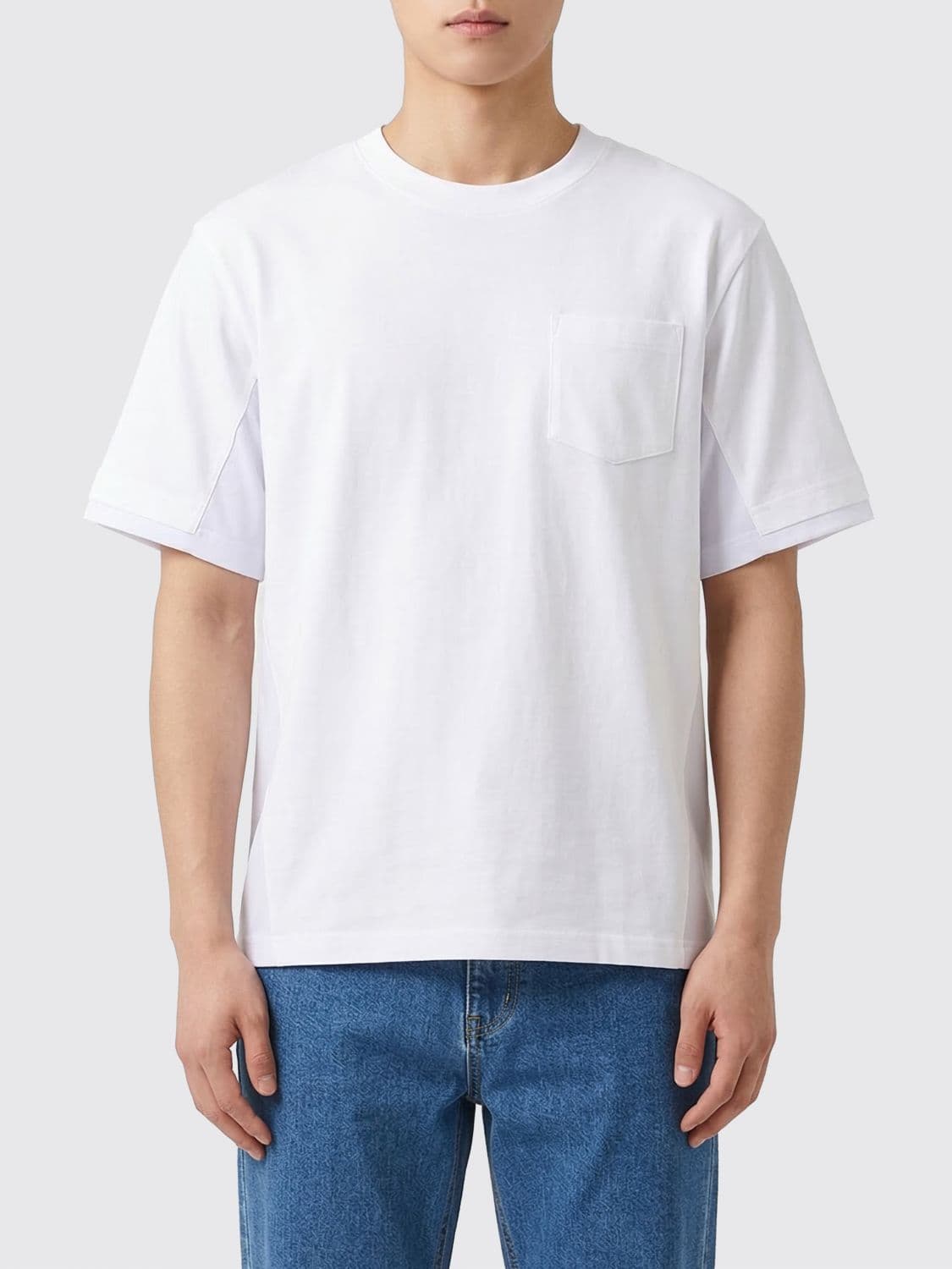 Sacai Cotton Basic T-shirt