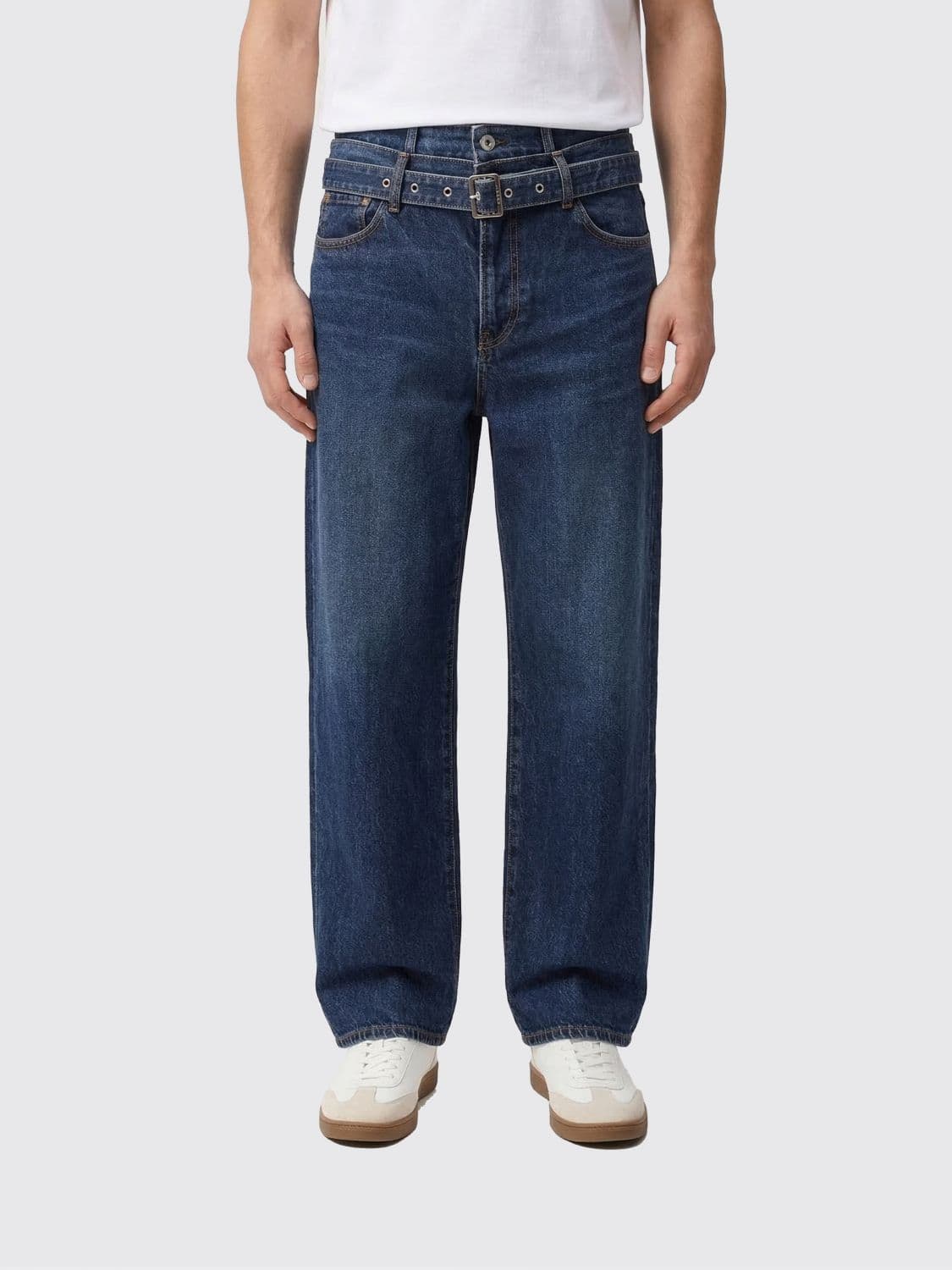 Sacai Cotton Denim Straight Jeans
