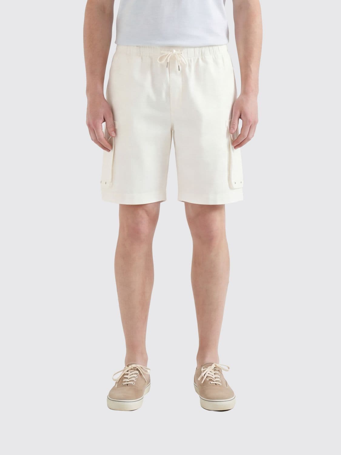 Brunello Cucinelli Cotton Cargo Shorts