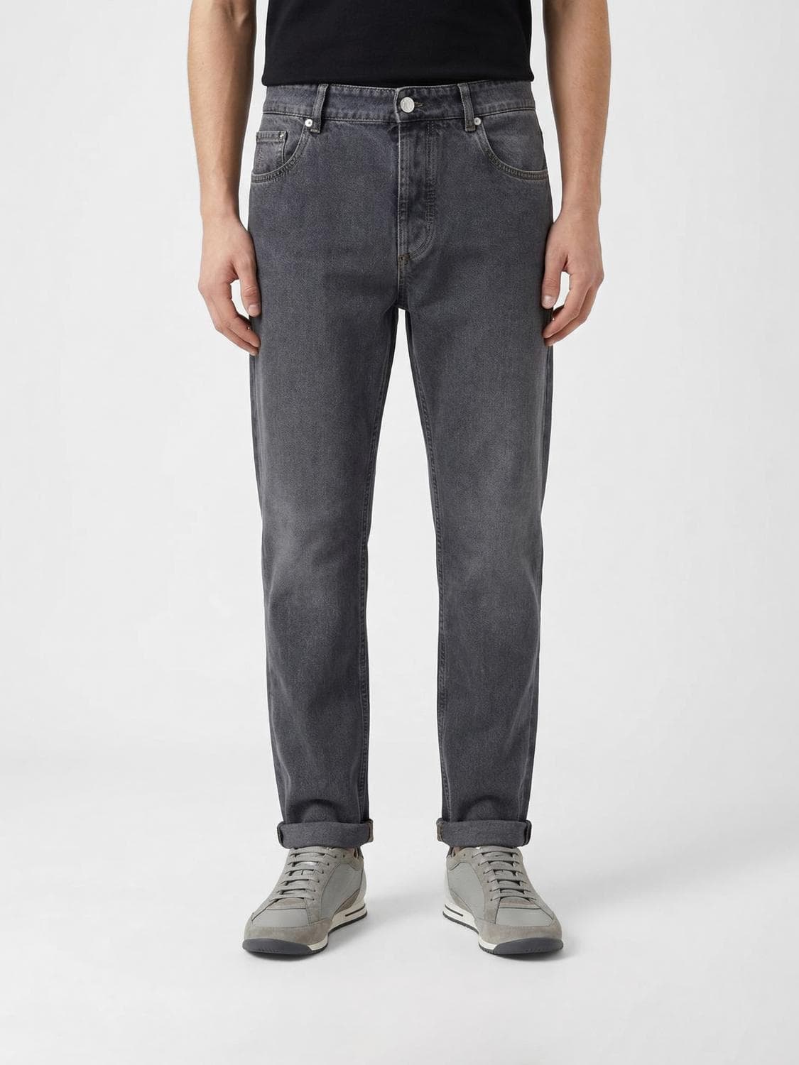 Brunello Cucinelli Cotton Denim Slim Fit Jeans · 52