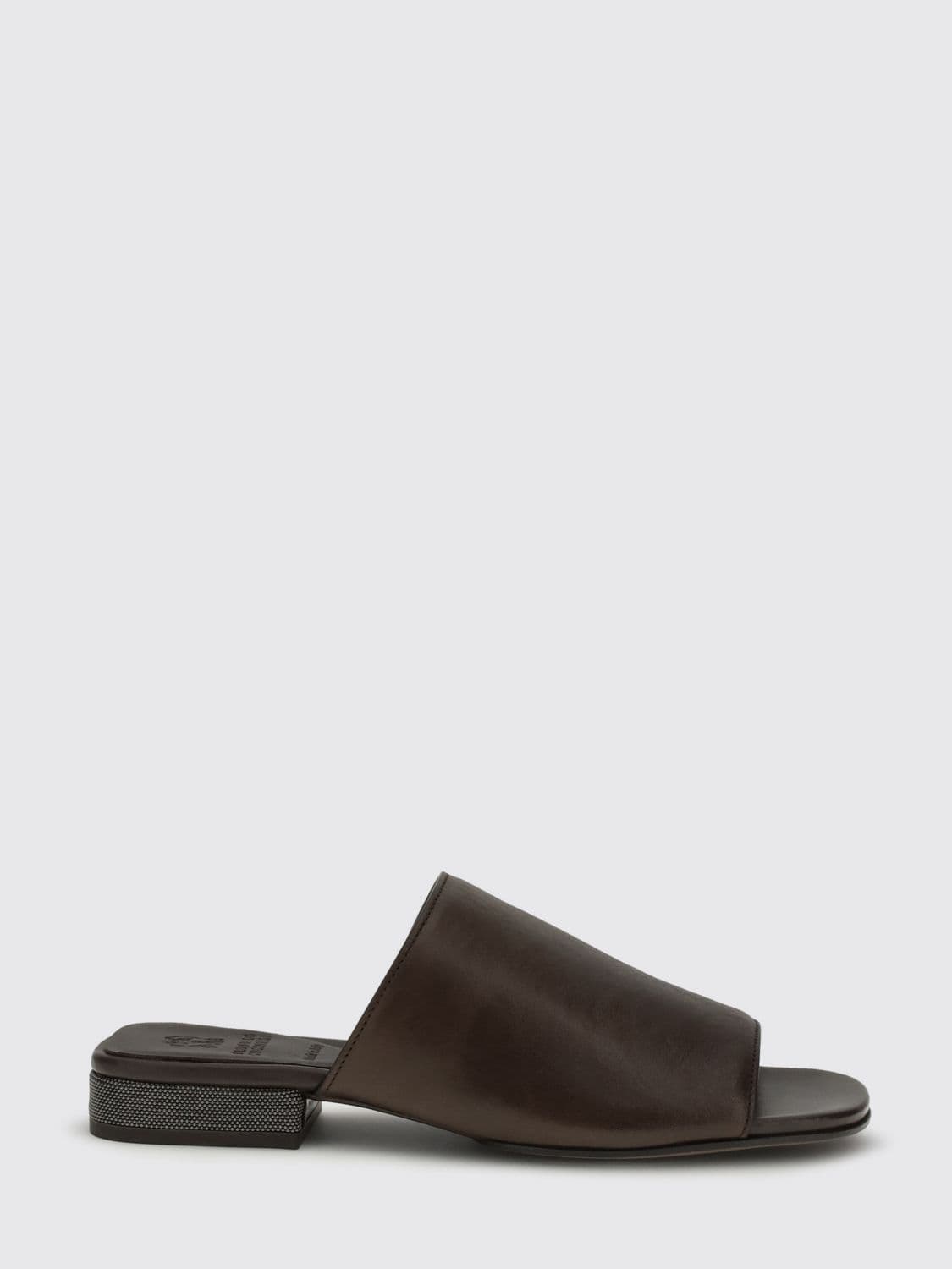 Brunello Cucinelli Leather Sandal