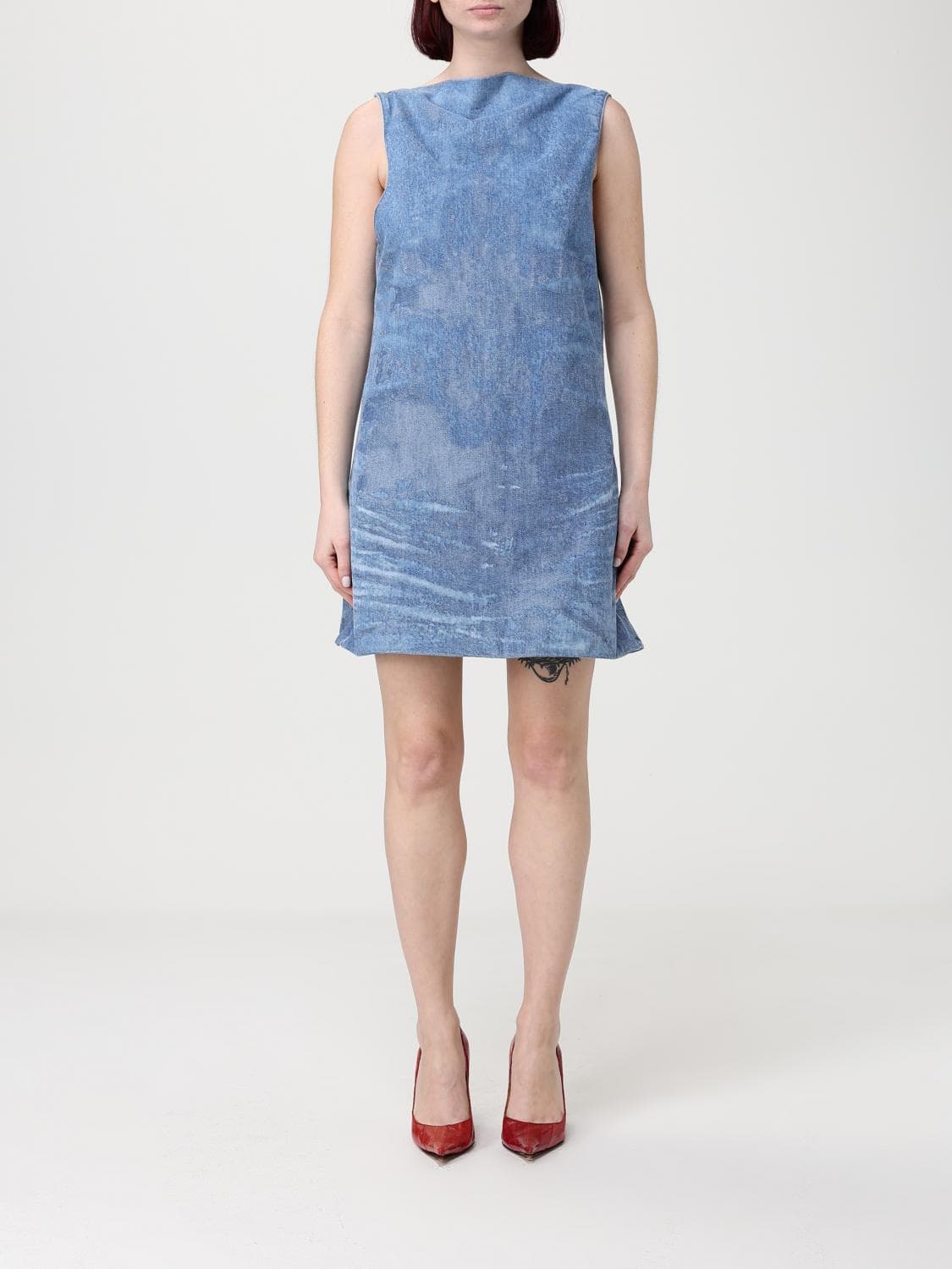 Diesel De-Selune-Fsi Denim Dress