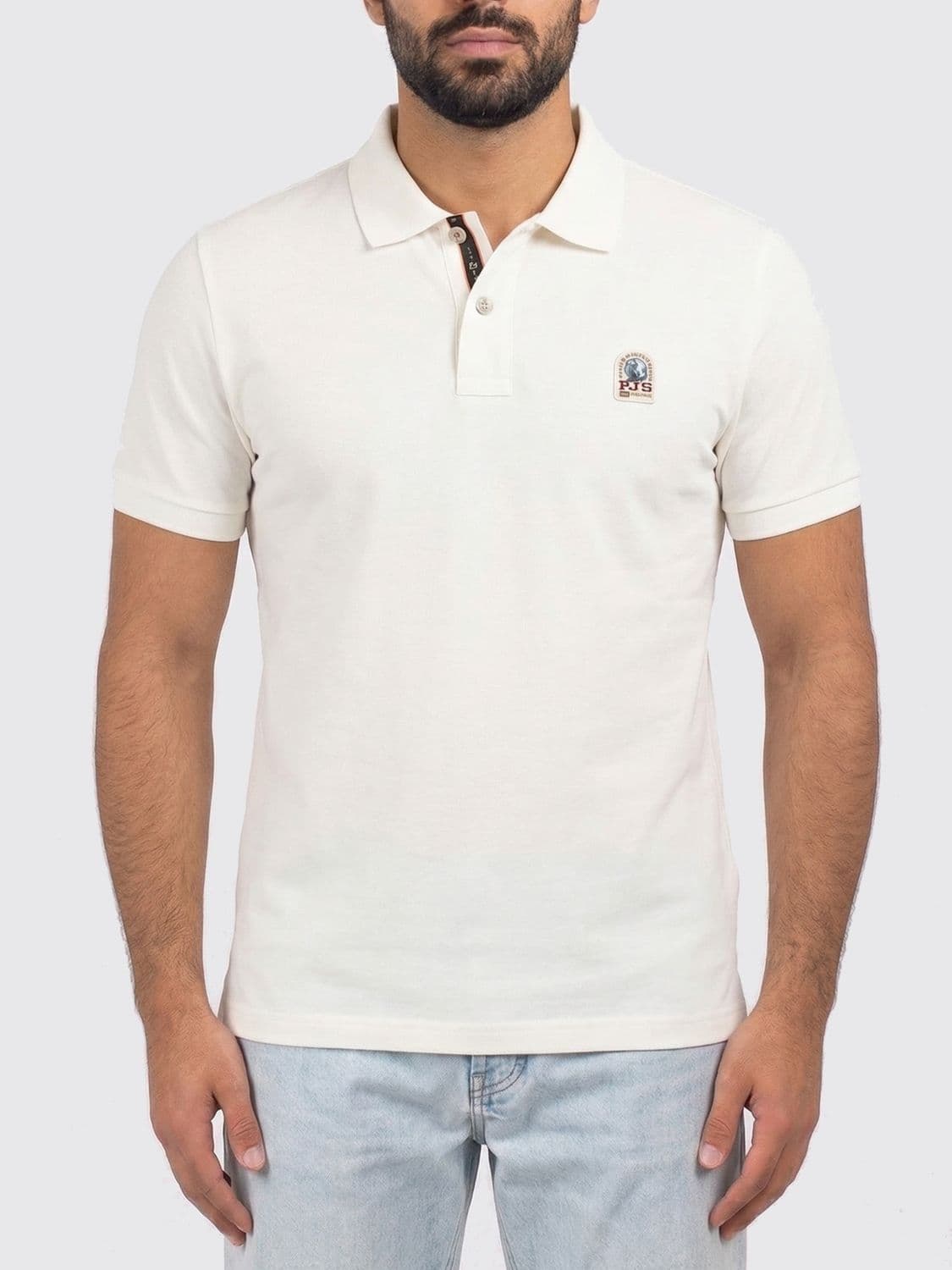 Parajumpers Cotton Polo Shirt with Logo