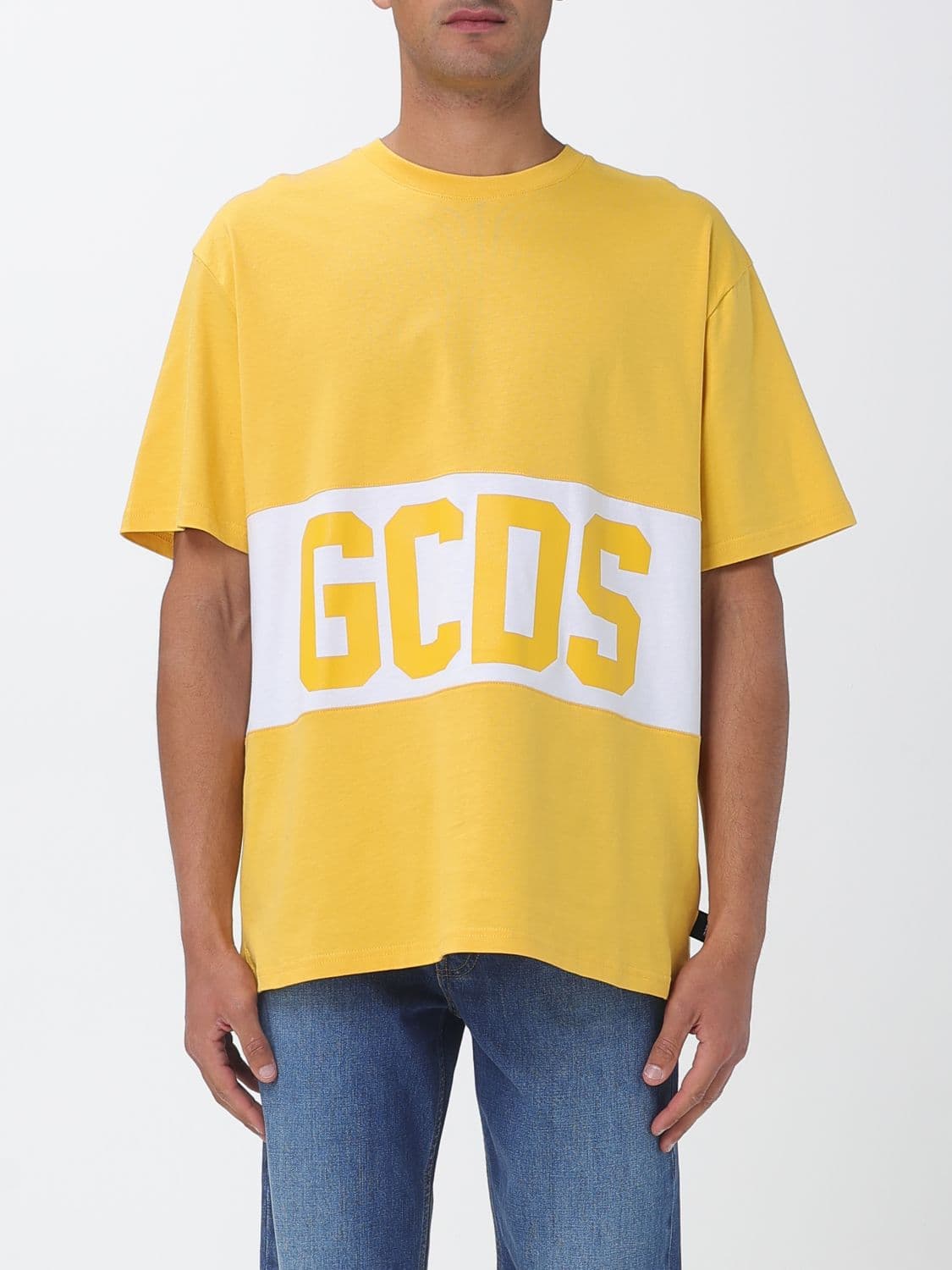 Gcds Cotton T-Shirt with Logo · M