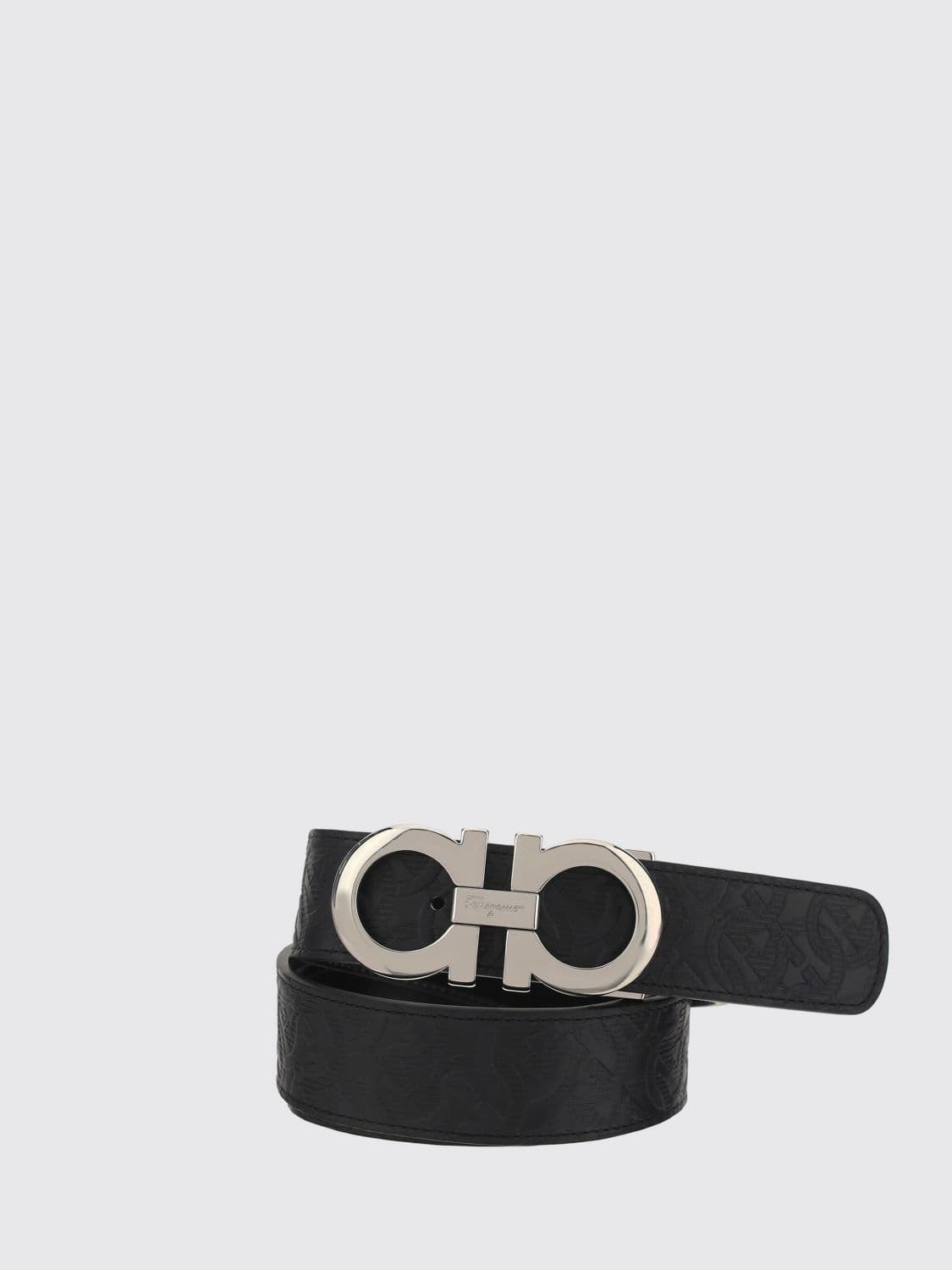 Ferragamo Reversible Gancini Belt in Leather