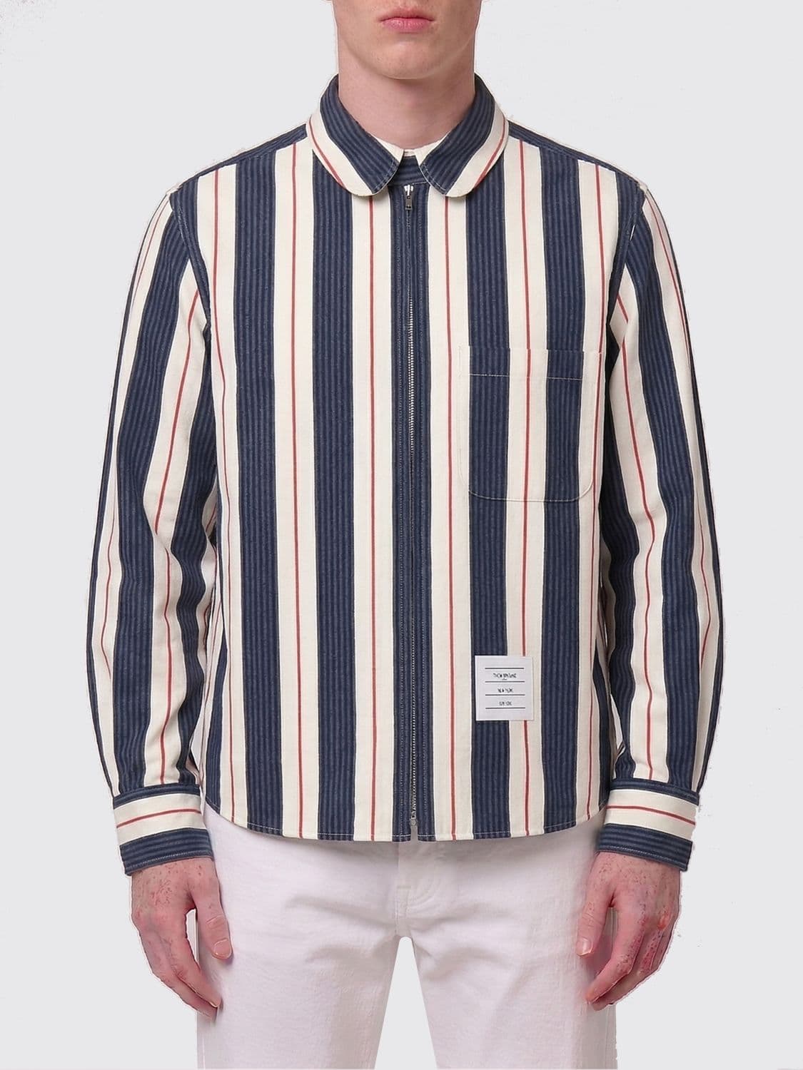 Thom Browne Striped Cotton Shirt · 4