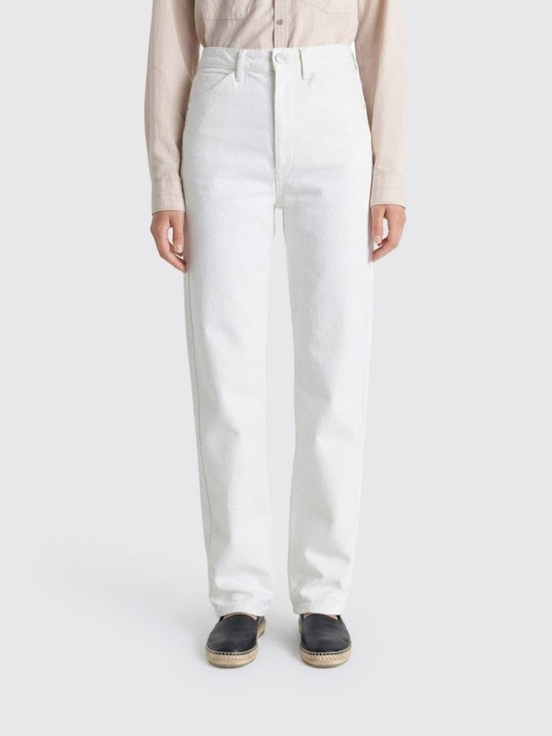 Lemaire Straight Jeans in Cotton Denim