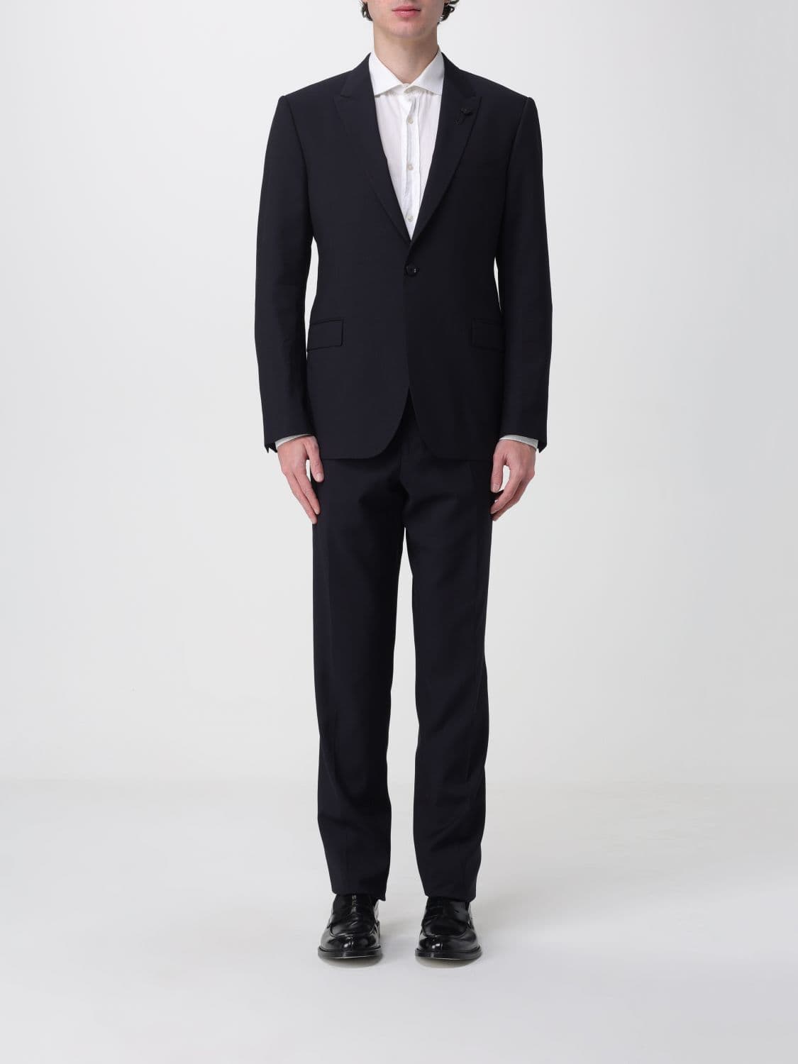 Lardini Single Breasted Suit in Wool Blend