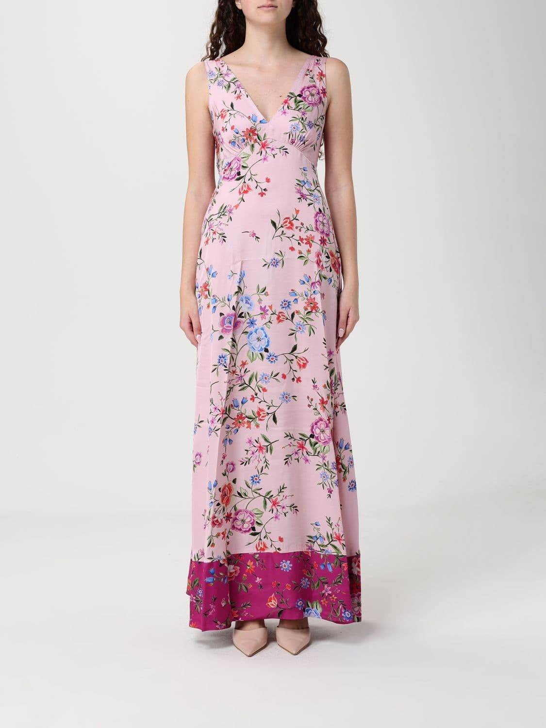 Liu Jo Floral print viscose dress · 38