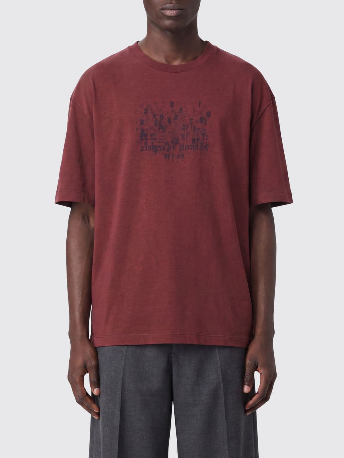 Maison Margiela Embroidered logo cotton T-shirt