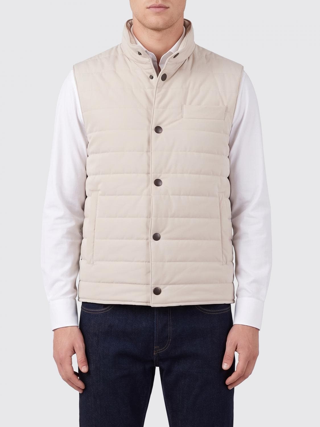 Fay Padded and quilted nylon gilet