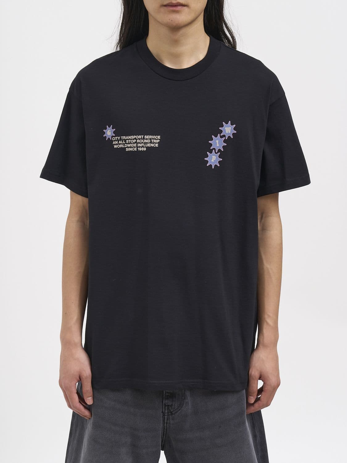 Carhartt Wip Cotton T-shirt with Logo Print