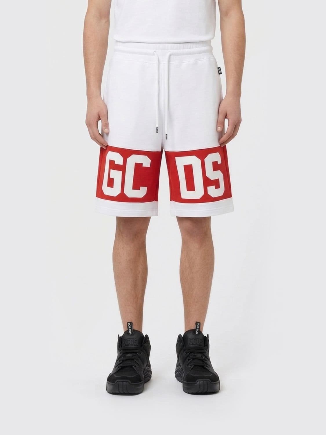 Gcds Jogging Shorts in Stretch Cotton