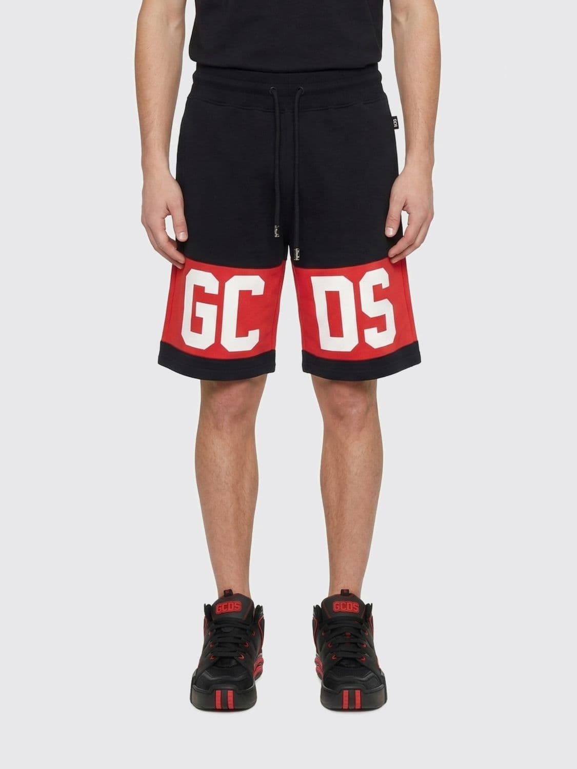 Gcds Jogging Shorts in Stretch Cotton