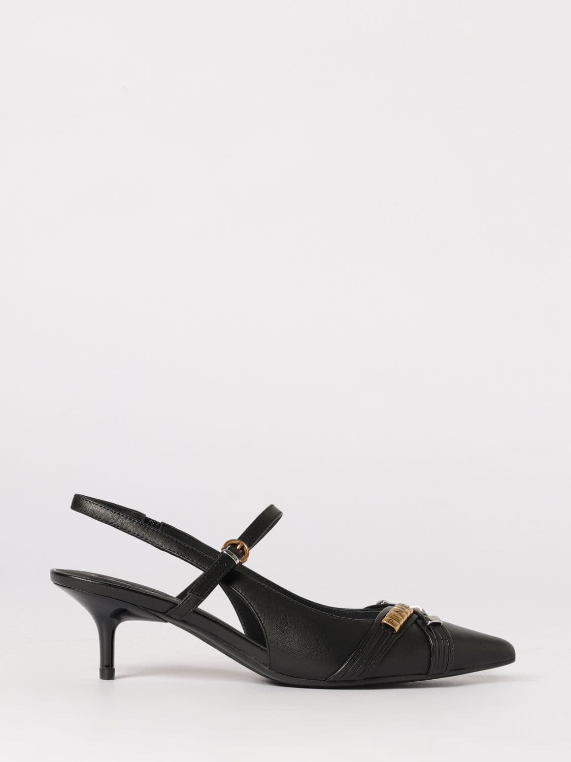 Pinko Gloria 18 Leather Slingbacks