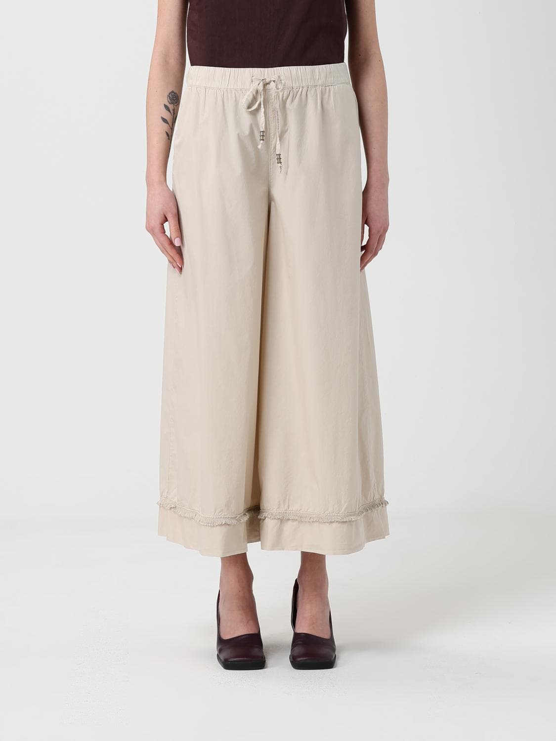 Mason's Cotton Wide Leg Trousers