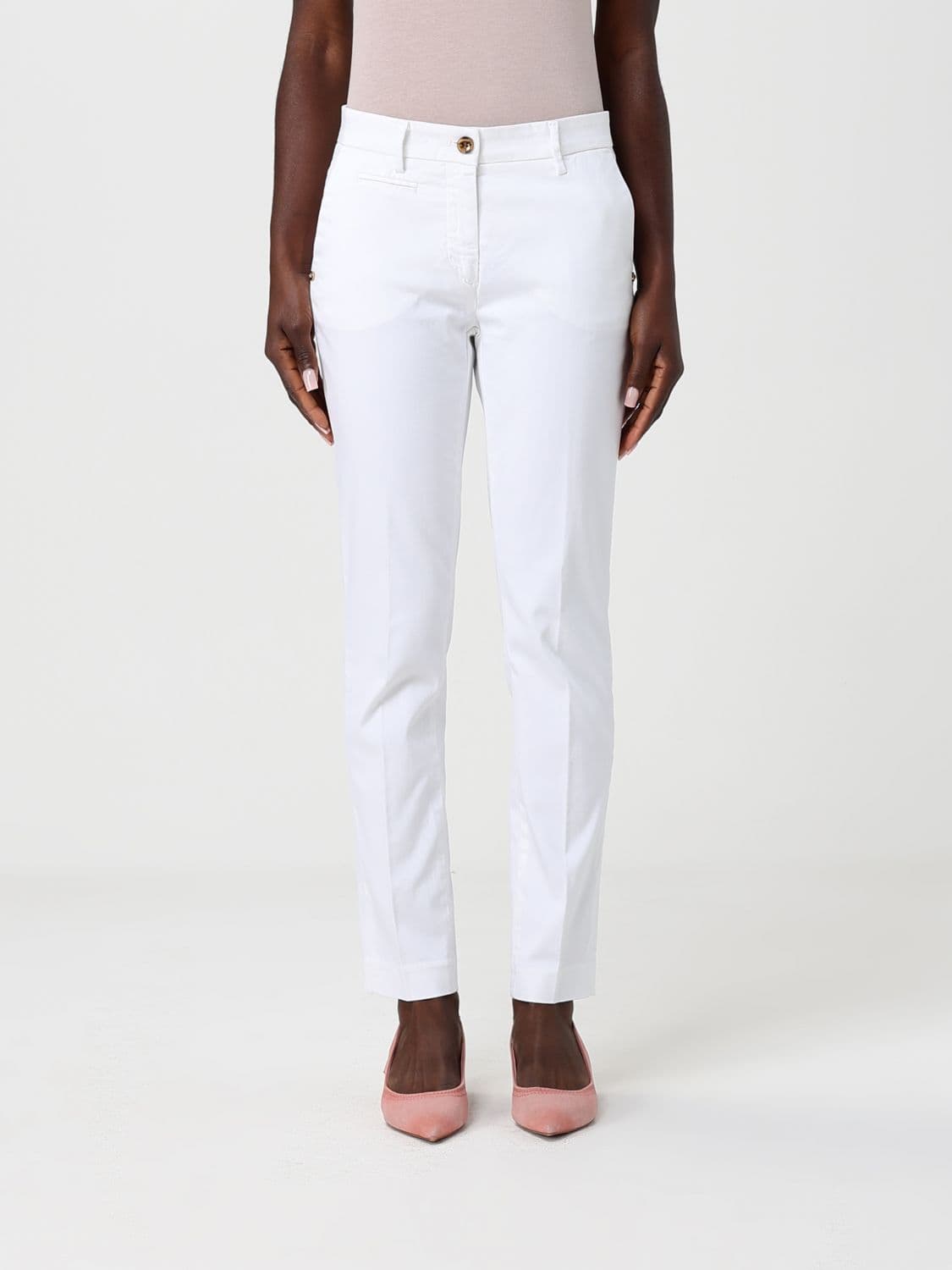 Mason's Stretch Cotton Slim Fit Trousers