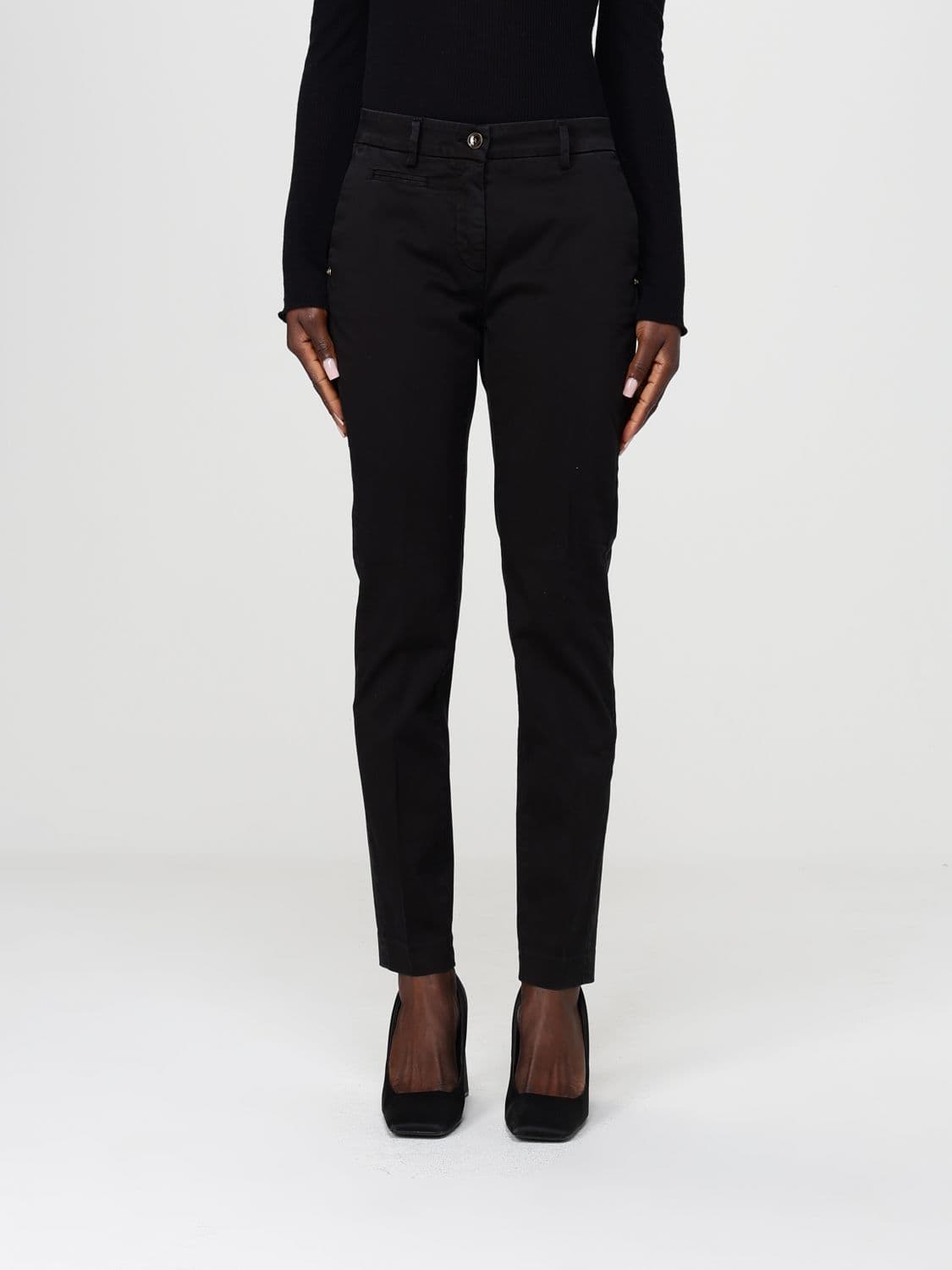 Mason's Stretch Cotton Slim Fit Trousers