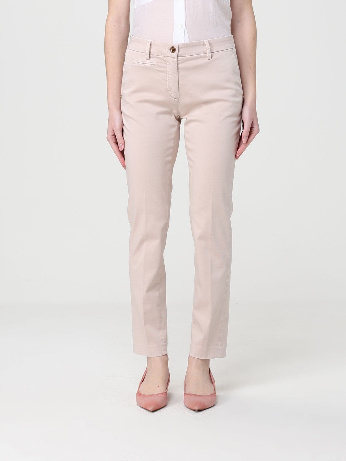 Mason's Stretch Cotton Slim Fit Trousers