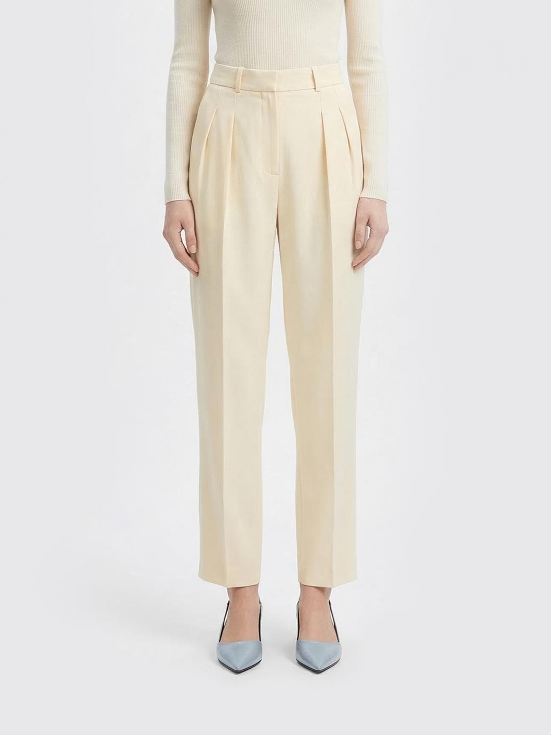Loulou De Saison Wool Blend Classic Trousers · 36