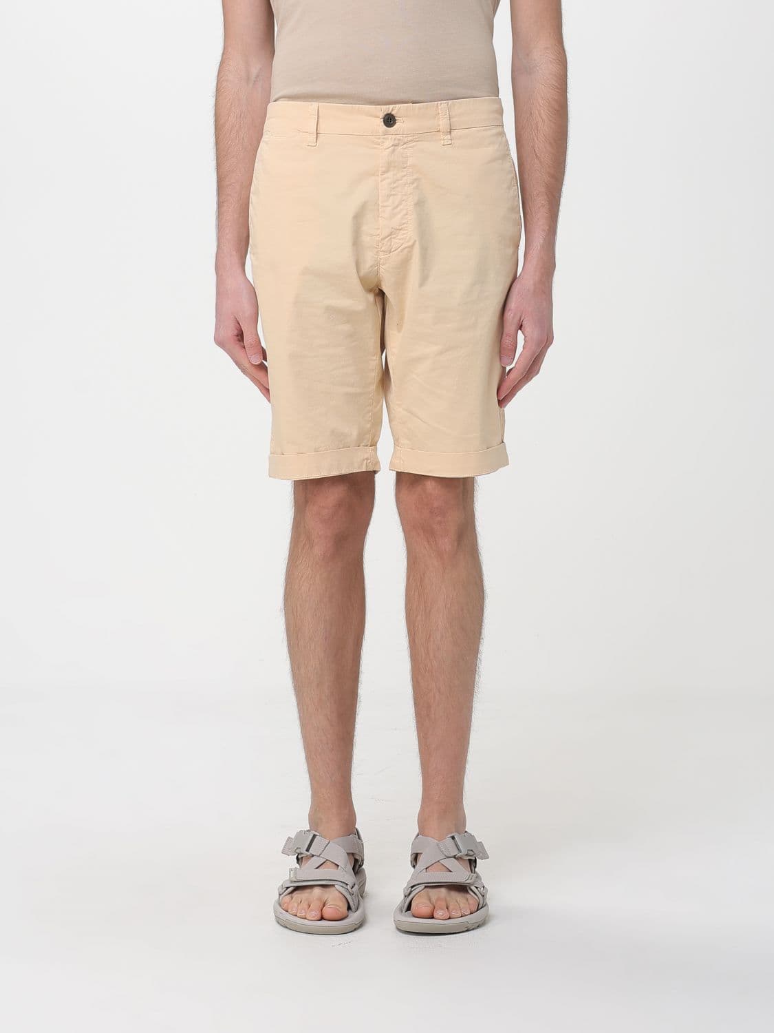 Mason's Slim Fit Stretch Cotton Shorts