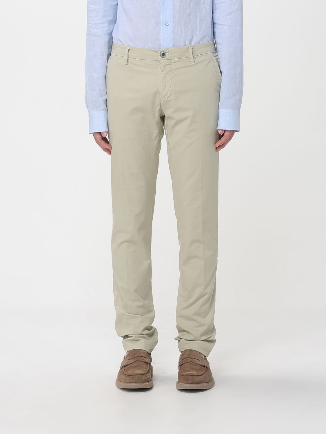 Mason's Stretch Cotton Chino Trousers
