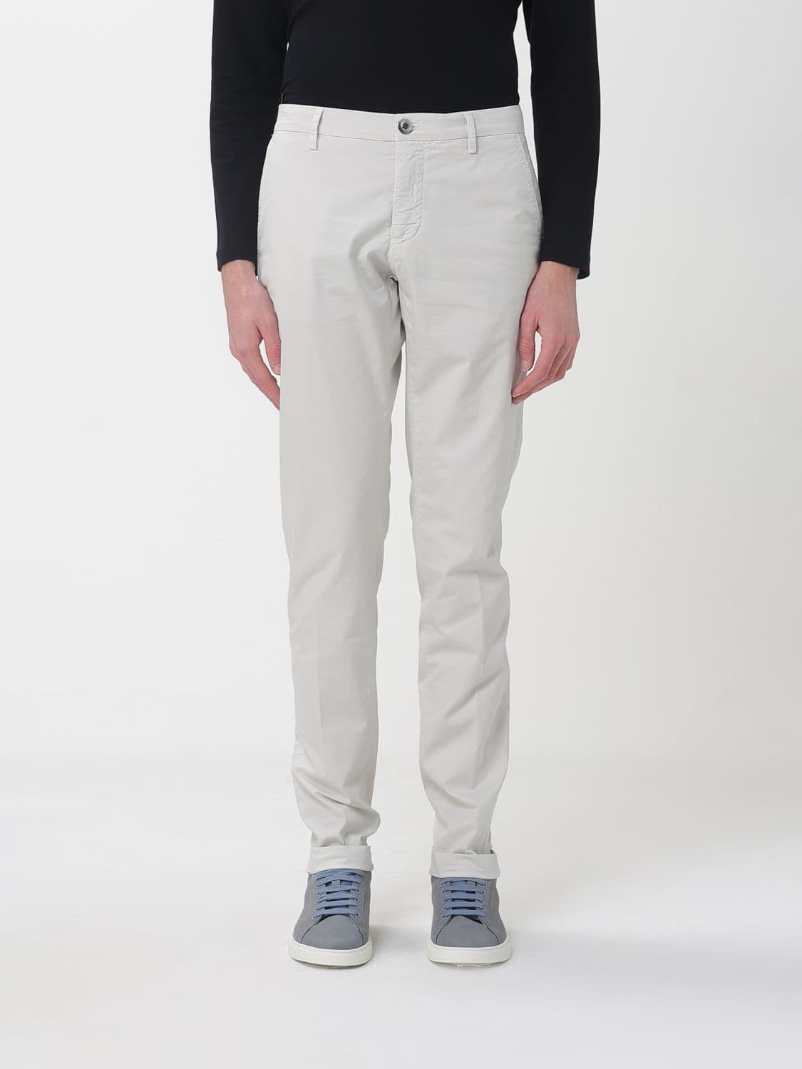 Mason's Stretch Cotton Chino Trousers