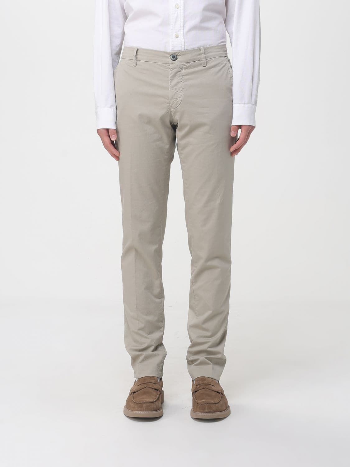 Mason's Stretch Cotton Chino Trousers