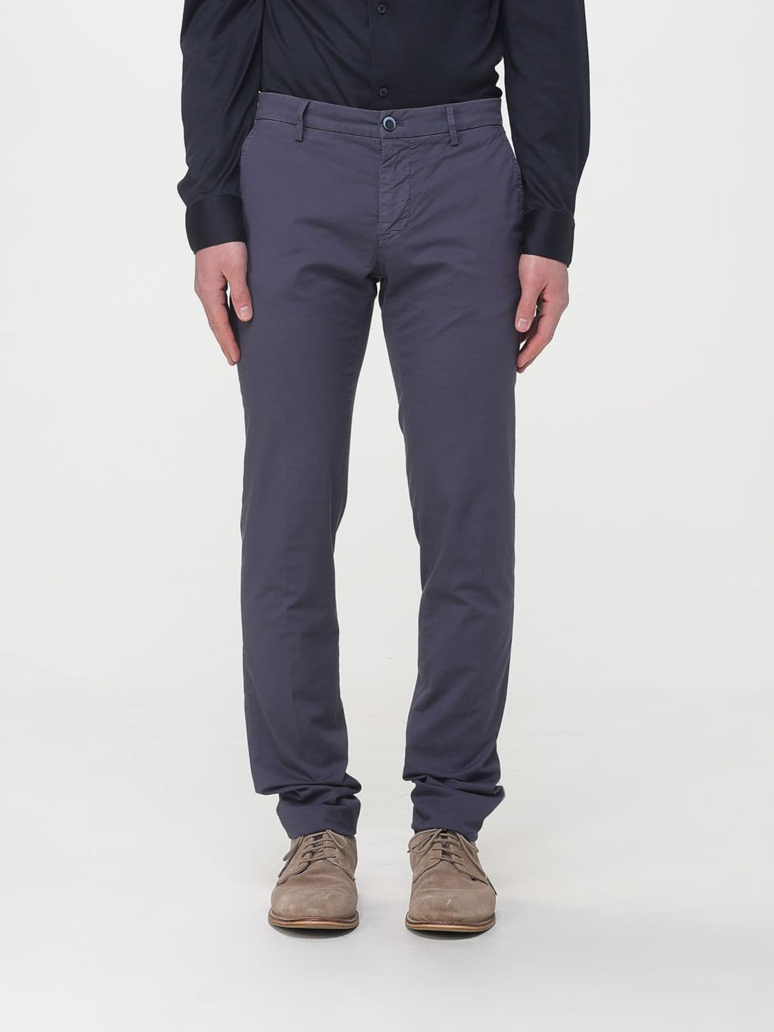 Mason's Stretch Cotton Chino Trousers