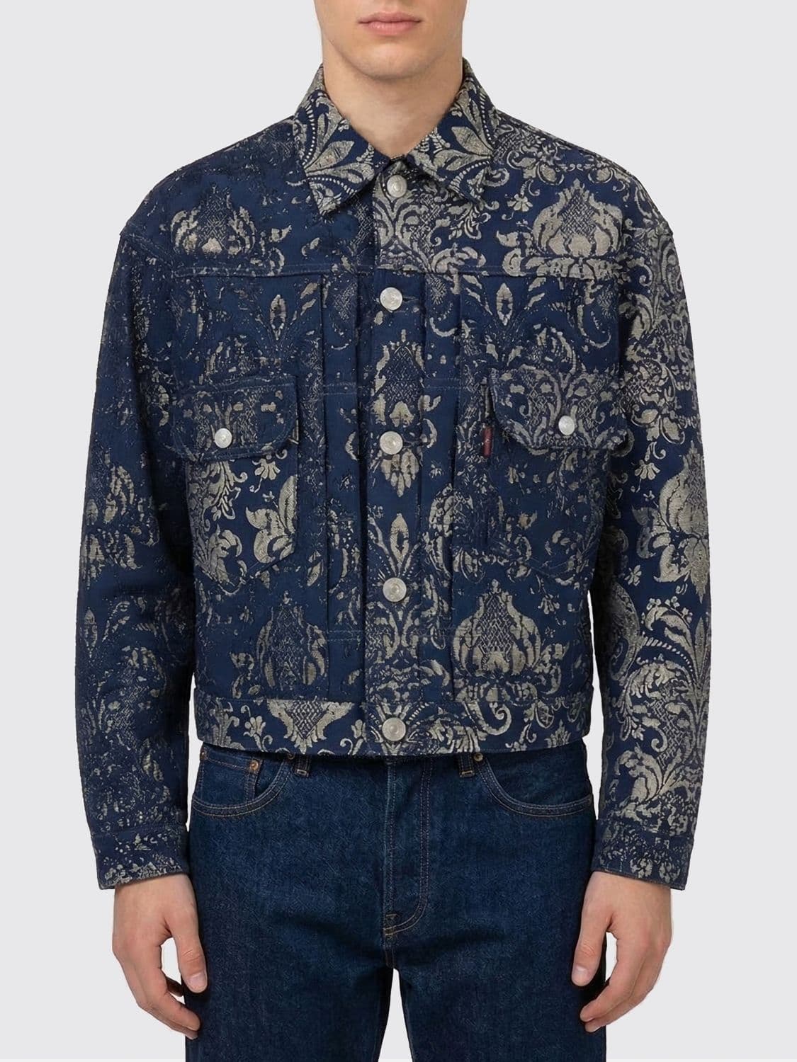 Junya Watanabe Printed Denim Jacket