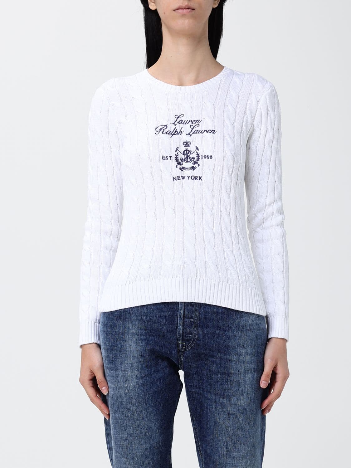 Lauren Ralph Lauren Crew-Neck Sweater with Logo