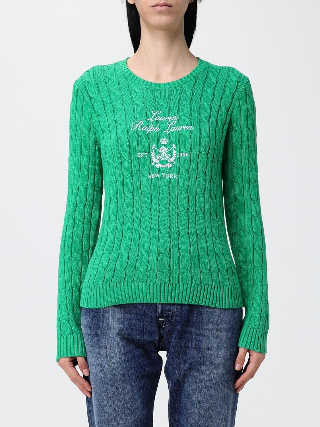 Lauren Ralph Lauren Crew-Neck Sweater with Logo