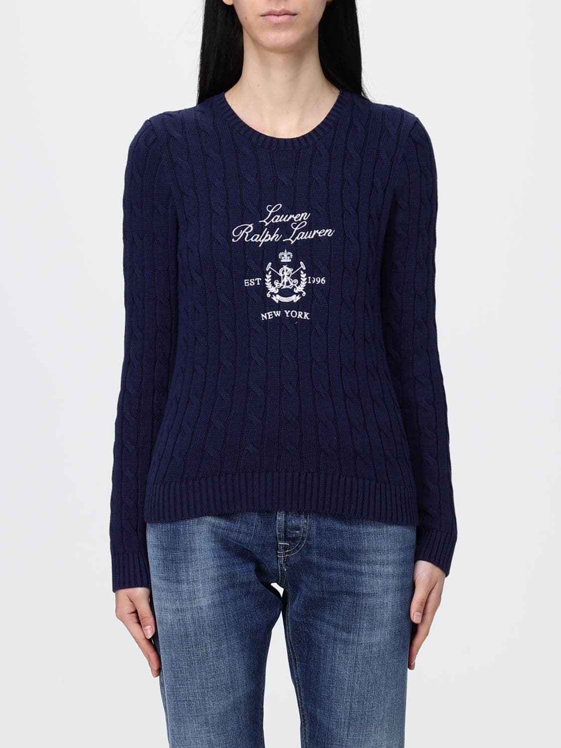 Lauren Ralph Lauren Crew-Neck Sweater with Logo