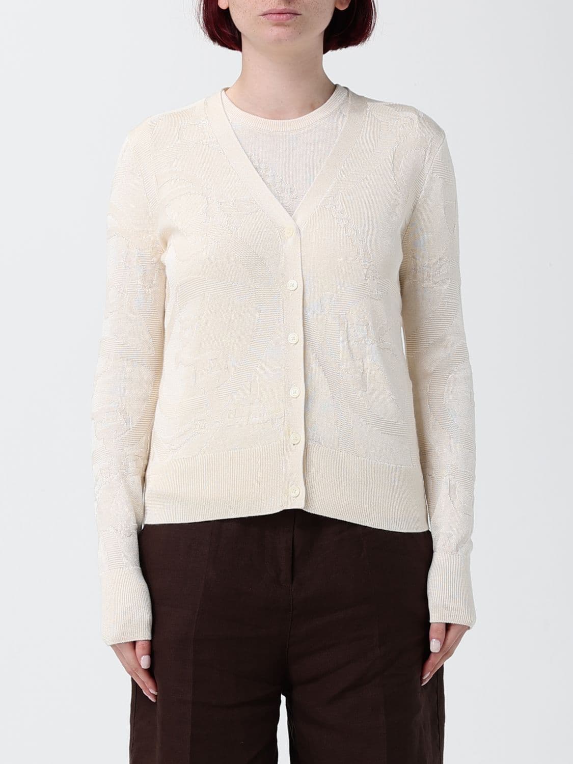 Lauren Ralph Lauren Cotton Blend Cardigan