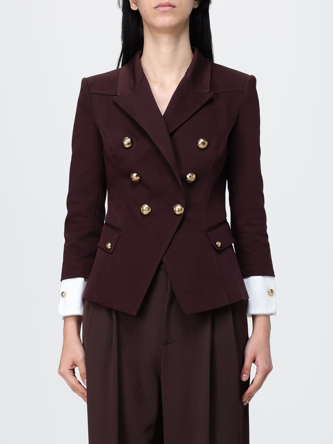 Elisabetta Franchi Double-Breasted Blazer