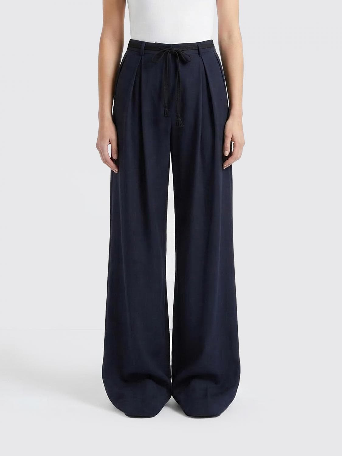 Barena Virgin Wool Palazzo Trousers · 44