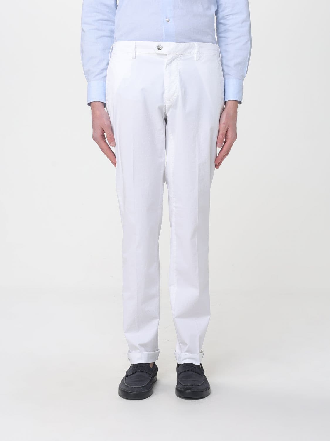 Mason's Cotton Stretch Chino Trousers