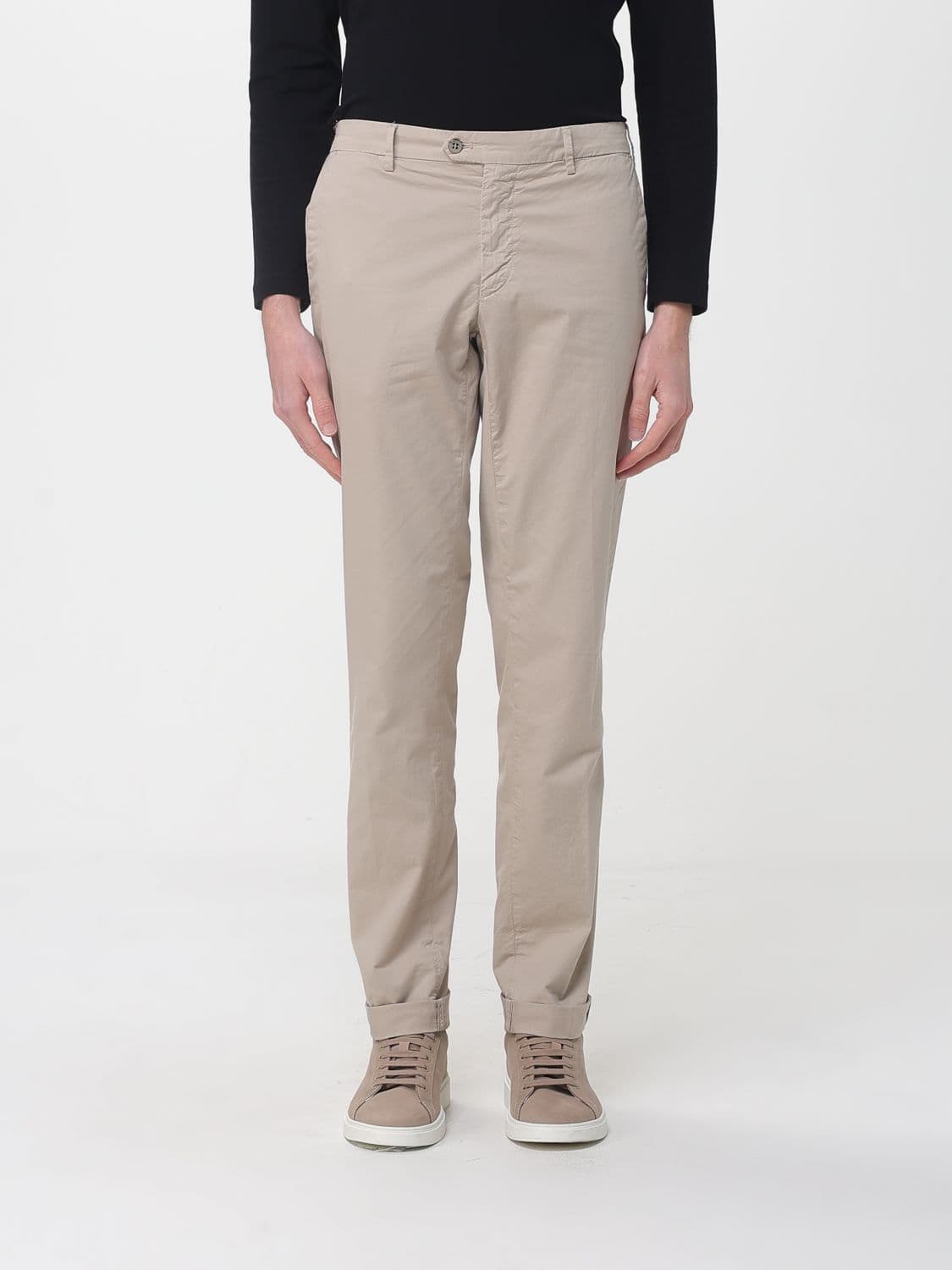 Mason's Cotton Stretch Chino Trousers