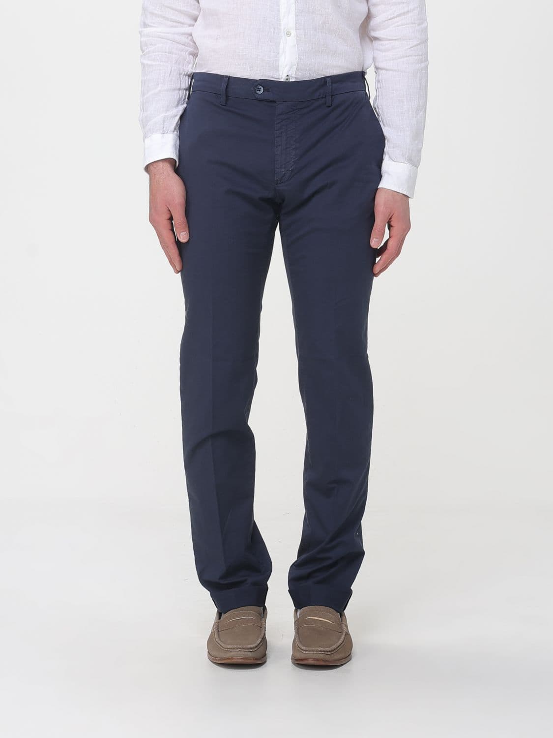 Mason's Cotton Stretch Chino Trousers