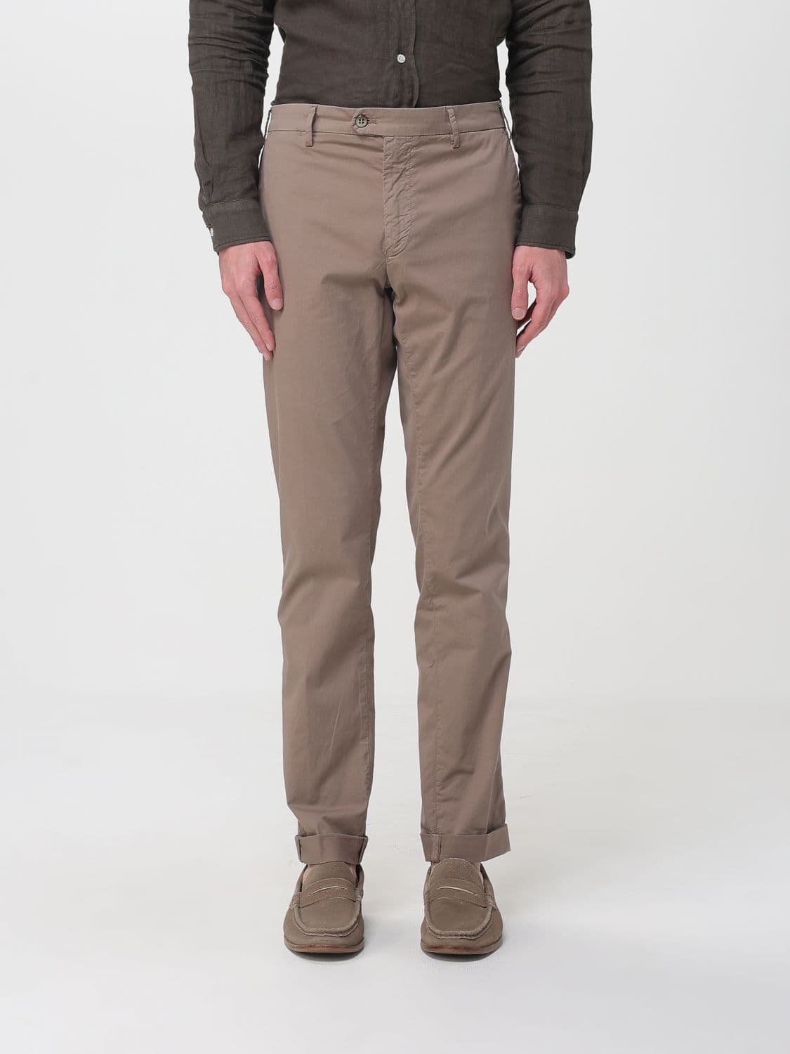 Mason's Cotton Stretch Chino Trousers