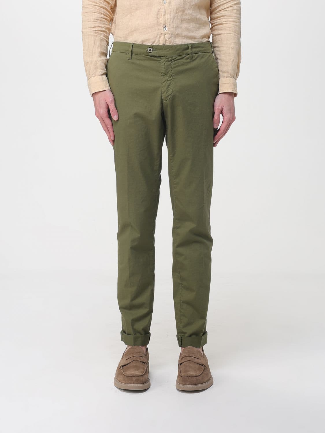 Mason's Cotton Stretch Chino Trousers