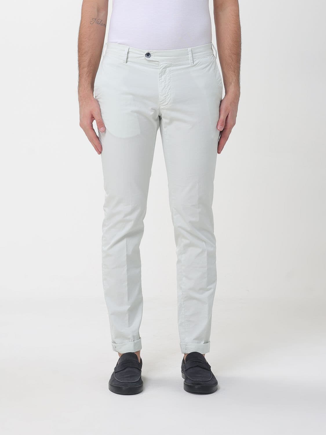 Mason's Cotton Stretch Chino Trousers