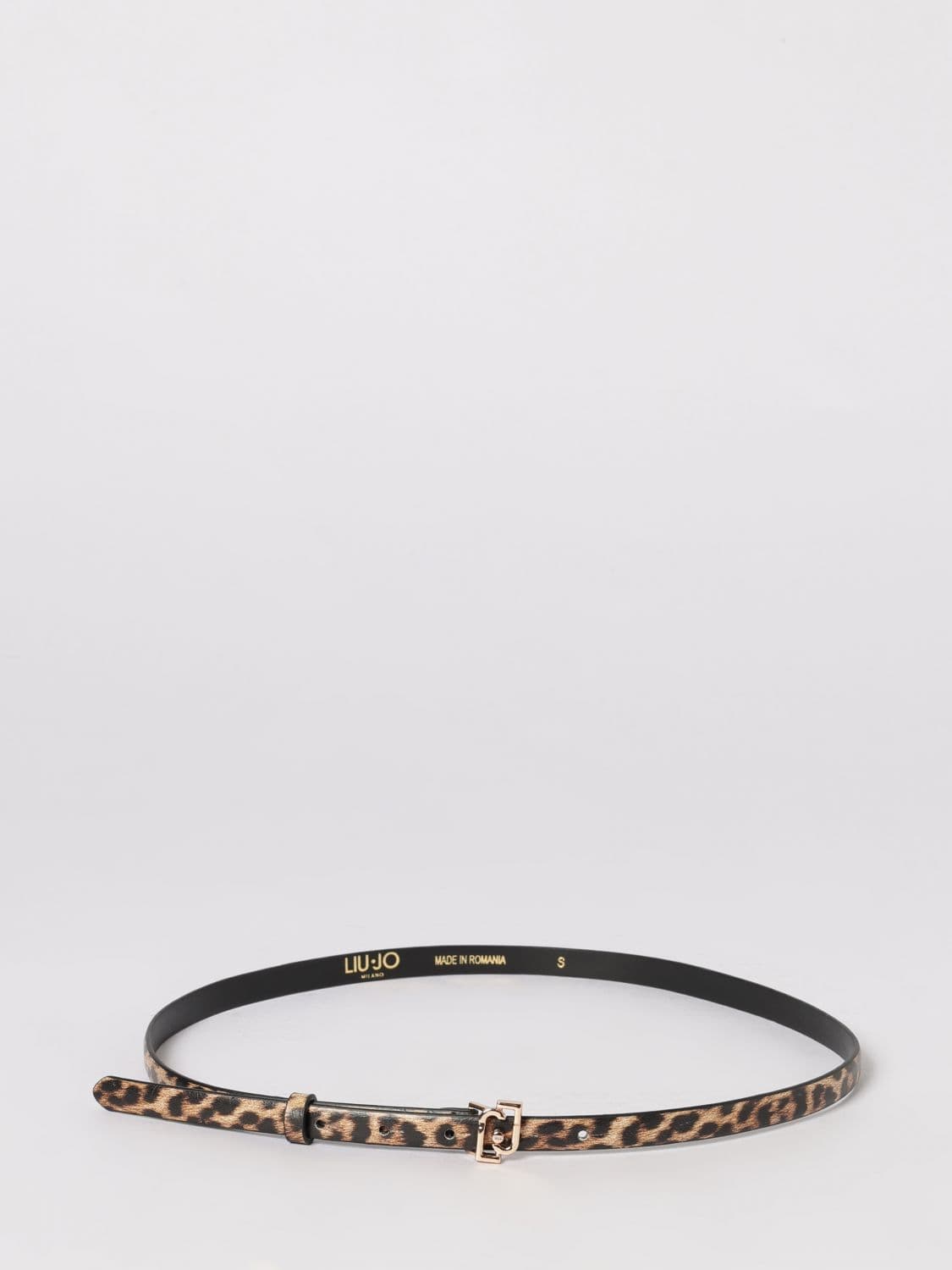 Liu Jo Animal Print Synthetic Leather Belt