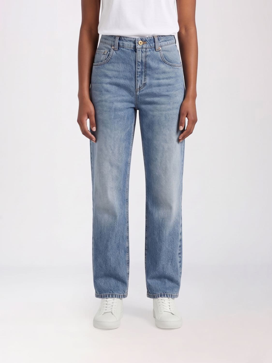 Brunello Cucinelli Denim Straight Jeans